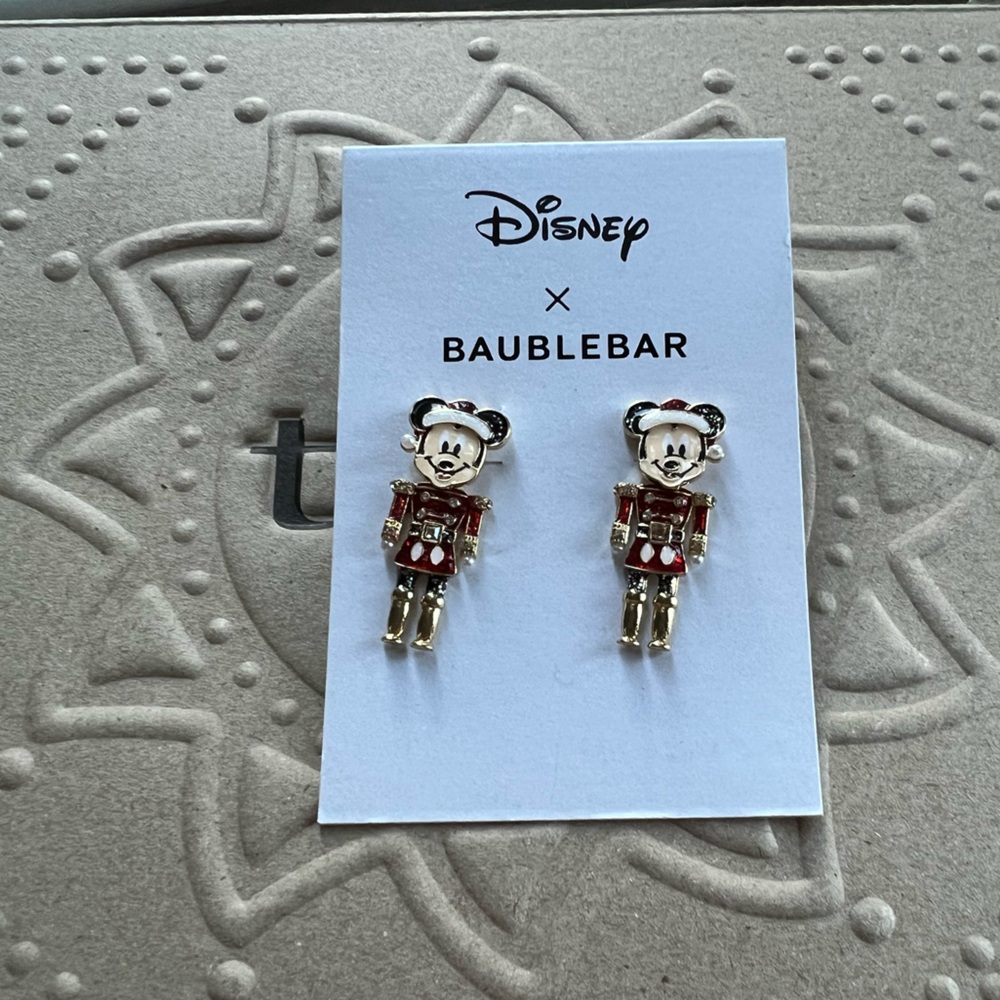 Baublebar Disney Mickey Mouse Earrings New